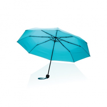 Logo trade advertising products image of: 20.5" Impact AWARE™ RPET 190T mini umbrella